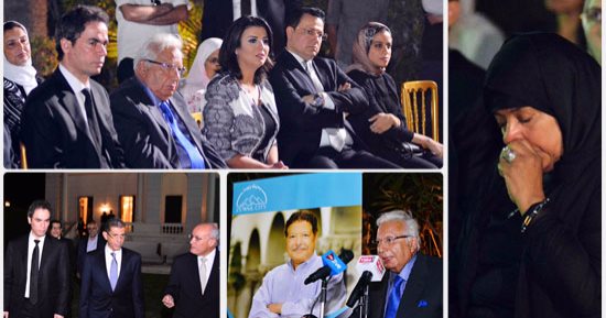 بالصور .. وزراء وشخصيات عامة ونجوم الإعلام يحيون ذكرى رحيل "أحمد زويل"