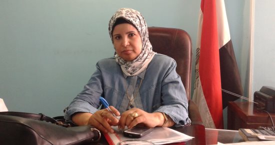 أول رئيسة مدينة بأسوان: أتابع باستمرار تنفيذ إنشاءات المدرسة اليابانية