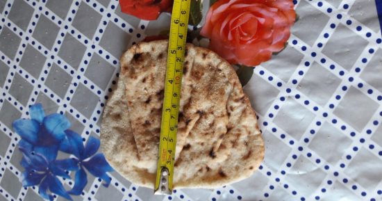 قارئ يشكو من صغر حجم رغيف الخبز بمخبز هانم بقرية شعشاع مركز أشمون منوفية