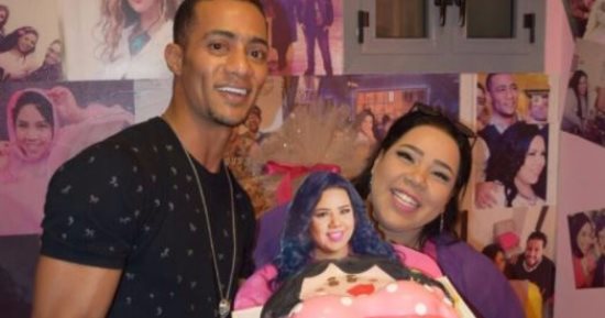 شيماء سيف تنشر صورها مع محمد رمضان وهنا الزاهد فى عيد ميلادها 