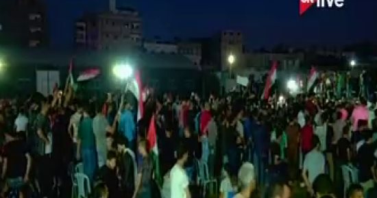 "تحيا جمهورية مصر العربية".. هتاف آلاف الفلسطينيين فى مسيرات غزة