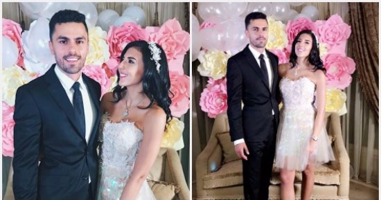 هادية غالب تثير الجدل بصور خطبتها لشاب "مصرى فرنسى"