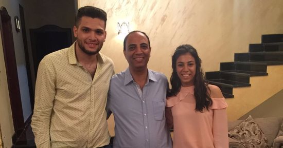 بالصور.. خطوبة "لاعب ولاعبة" بطائرة الأهلى