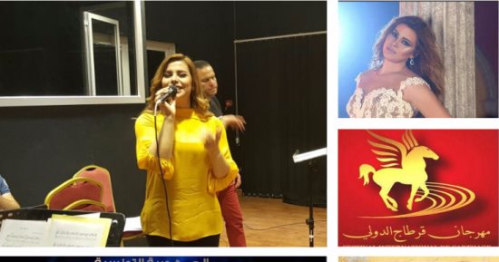 بالصور.. البروفة الأخيرة لـ أمانى السويسى قبل حفلها بمهرجان قرطاج 