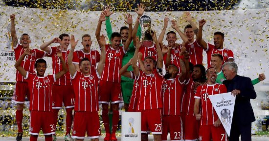 أخبار بايرن ميونخ اليوم عن فرحة التتويج بكأس السوبر