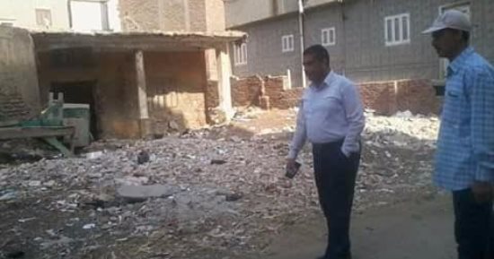 تحرير محضر عدم نظافة ضد إدارة مدرسة بدمياط 