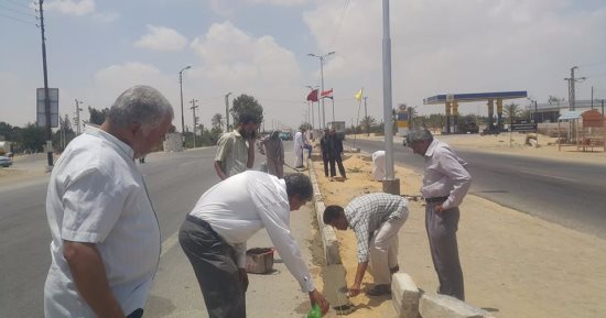 بالصور.. رصد 13 مليون جنيه لاستكمال مشروعات خدمية فى شمال سيناء