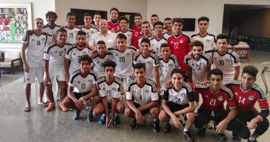 منتخب الصالات يواجه أنجولا فى التصفيات الأوليمبية اليوم