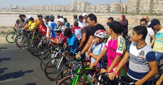 "خليك إيجابى" تنظم ماراثون بعلم مصر على كورنيش الإسكندرية
