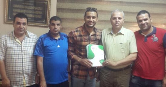 رسمياً.. الإنتاج الحربى يتعاقد مع مؤمن جابر 3 مواسم 