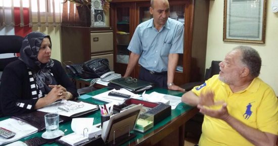 يحيى الفخرانى يطالب حى غرب المنصورة بإزالة منزله القديم لإخلاء مسئوليته