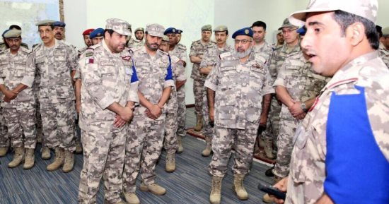 قوات تركية تجرى تدريبات عسكرية فى قطر