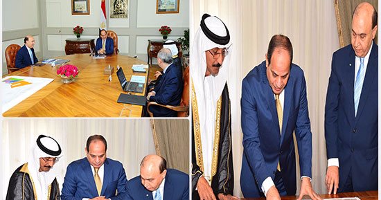 بالصور.. السيسي يوافق على إنشاء شركة تنمية رئيسية مع مجموعة موانئ دبى العالمية لتنفيذ مشروعات فى منطقة قناة السويس.. ويعرب عن تقدير مصر الكبير لدولة الإمارات الشقيقة.. ورئيس المجموعة: نتطلع لتعزيز نشاطنا بمصر