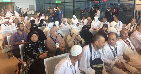 مغادرة 600 حاج من حجاج جمعيات التضامن الاجتماعى إلى المدينة المنورة