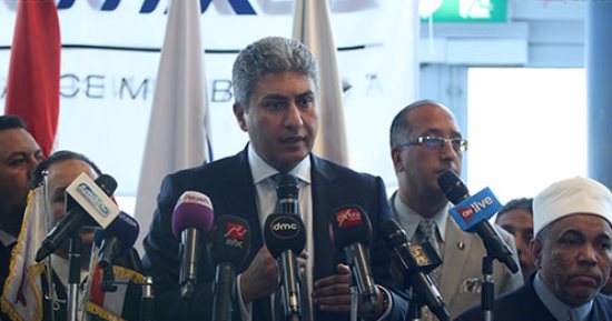 ⁠⁠⁠⁠⁠وزير الطيران يدعم بطولة العالم لناشئى التايكوندو ويحضر حفل الافتتاح