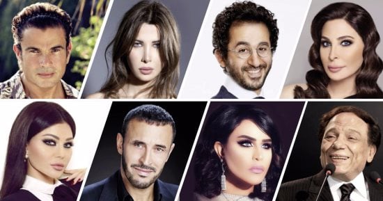 عمرو دياب يحتل المركز الأول فى قائمة "فوربس" لأهم 100 شخصية عربية