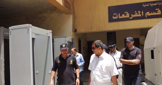 بالصور.. مدير أمن الأقصر يتفقد سير العمل بـ"المرور" و"الحماية المدنية" 