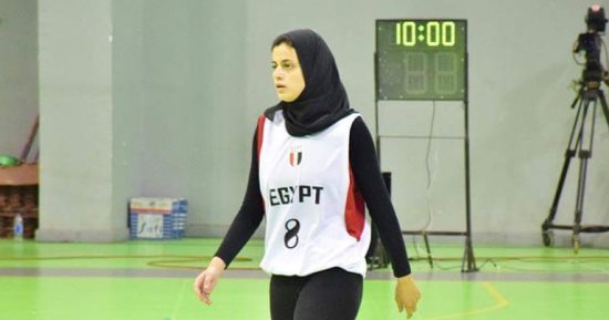 ثريا محمد أفضل رامية ثلاثية فى البطولة العربية لسلة السيدات