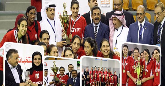 مصر تتوج بلقب البطولة العربية لسيدات السلة