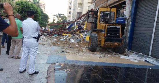 محافظ الإسكندرية : إزالة 6 كافتيريات بسوق المعمورة السياحى