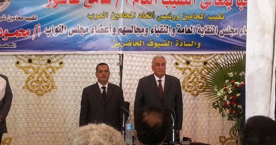 بالصور.. بدء فعاليات وضع حجر أساس تطوير نادى المحامين بالإسكندرية