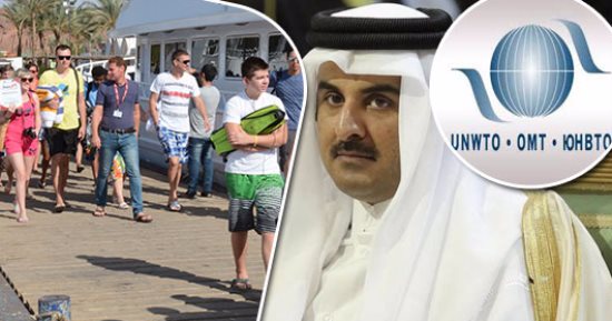 "السياحة العالمية" على خطى بلاتر.. المنظمة تختار دويلة تميم لاستضافة يوم السياحة العالمى رغم دعمها للإرهاب.. خبراء السياحة: صفقة مشبوهة تكشف أسلوب قطر فى شراء سمعتها بالرشاوى.. والاحتفالية ستفشل بسبب المقاطعة