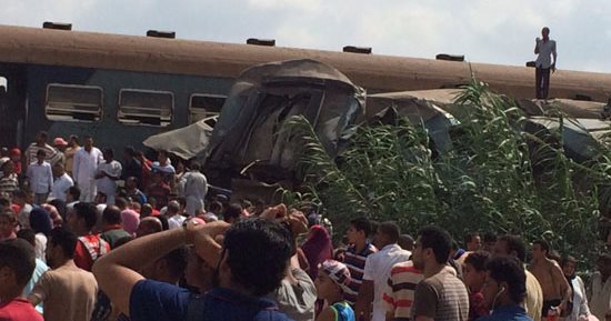 مصدر أمنى ارتفاع ضحايا حادث قطار الإسكندرية إلى 31 وفاة