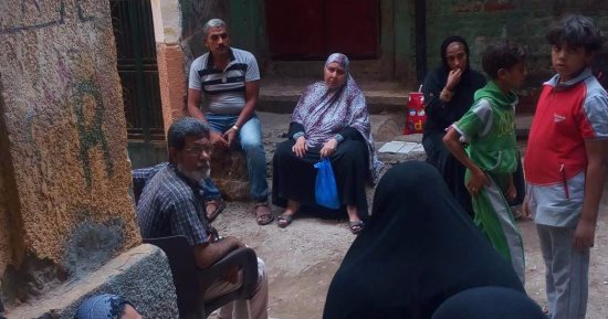 بالصور .. أصحاب المنازل المنهارة بشبرا الخيمة : ذهبنا لدار الضيافة وجدناها خالية