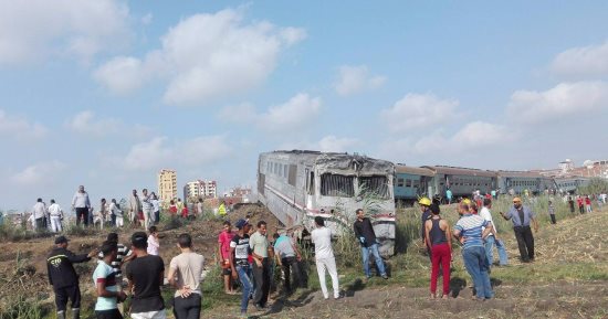 " صحة الاسكندرية " : 42 مصاب بالمستشفيات منهم 11 بحالة خطرة من حادث القطار