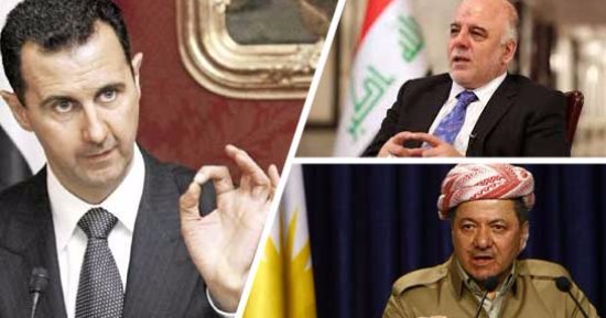 مسعود البارزانى حامل أختام "سايكس بيكو - 2".. رئيس الإقليم يعزز نزعة انفصال الأكراد وينظم استفتاء للاستقلال الشهر المقبل..إعلان إدارة ذاتية شمال وجنوب سوريا يهدد بتفتيت العراق وسوريا ويمهد للدولة الكردية الكبرى