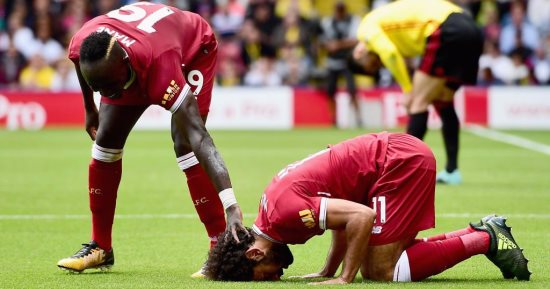 بالفيديو.. محمد صلاح يصنع ويسجل ودفاع ليفربول يهدى واتفورد التعادل 3/3