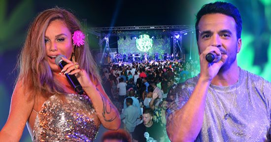 لويس فونسى ونيكول سابا يشعلان حفل الساحل الشمالى بحضور المشاهير  