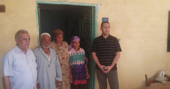 استجابة لـ"اليوم السابع".. وحدة سكنية لأسرة الطريق وفرصة عمل لعائلها