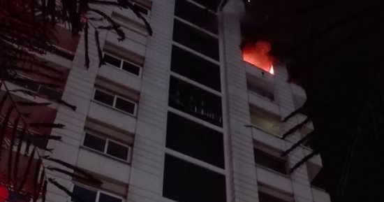 إخماد حريق داخل شقة سكنية فى أكتوبر  دون اصابات