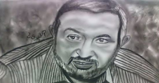 قارئ يشارك بـ"بورتريه" للفنان نور الشريف فى ذكرى رحيله