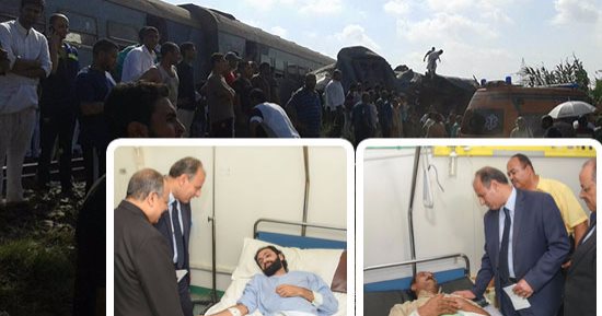 محافظ الإسكندرية: تسليم جثامين حادث القطارين باستثناء جثتين مجهولتى الهوية