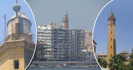 بالصور.. فنار بورسعيد الأثرى.. بناه الخديوى إسماعيل على طراز عصر النهضة الفرنسى.. أهمله المسئولون فتحول إلى خرابة.. ومدير الآثار: طلبنا نقل الملكية من السلامة البحرية للترميم وكل المحاولات فشلت