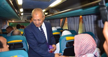 بالصور.. مدير أمن مطروح يدفع بقافلة من إدارة المرور إلى مدينة الضبعة