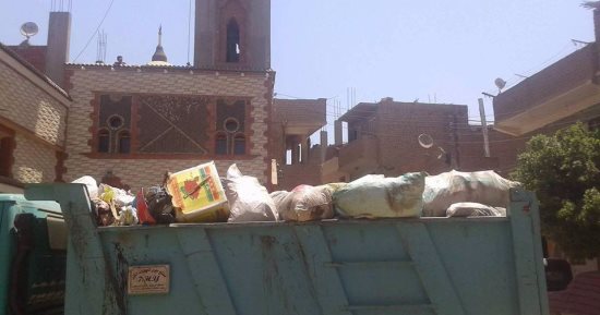بالصور .. محافظ سوهاج: حملات نظافة ورفع الإشغالات بقرى مركز طما