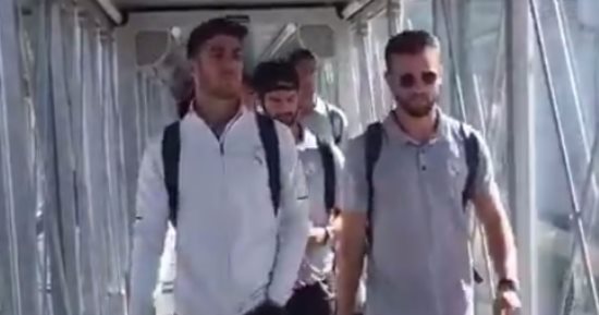 بالفيديو.. ريال مدريد يطير إلى برشلونة لخوض مباراة السوبر الإسبانى