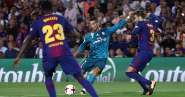 طرد رونالدو فى كلاسيكو الأرض بعد دقيقة من هدفه أمام برشلونة