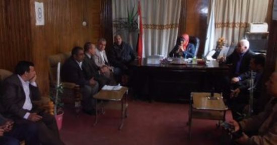 رئيسة مركز كفر الشيخ:إحلال و تجديد وصيانة الأعمدة بالحامول وتغطية ترعة الوالدة
