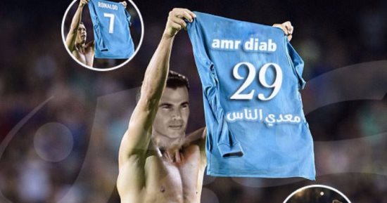 بالصور.. عمرو دياب معدى رونالدو وميسى لهذا السبب