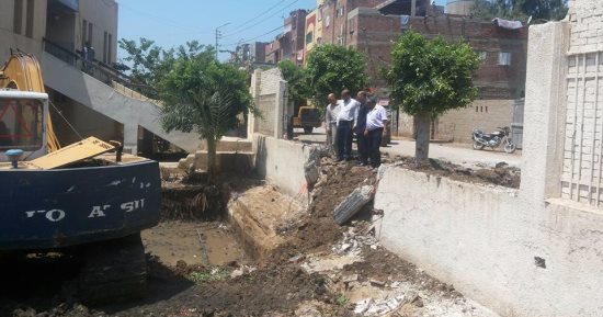 بدء تنفيذ إنشاء مبنى السجل المدنى فى ميت أبو غالب بدمياط