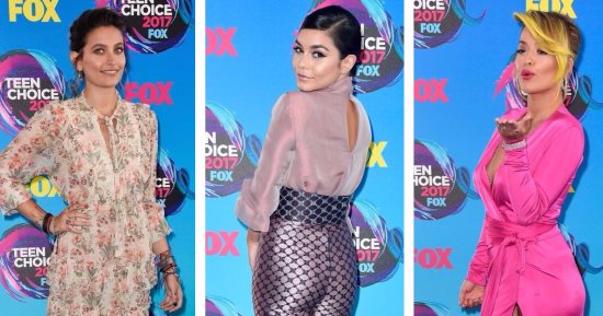 بالفيديو والصور.. تعرف على دور الأزياء الصانعة لأرقى إطلالات النجمات فى حفل "Teen Choice Awards 2017".. ريتا أورا تخطف الأنظار بفستانها من مجموعة "Alexandre Vauthier".. باريس جاكسون فضلت Zimmermann