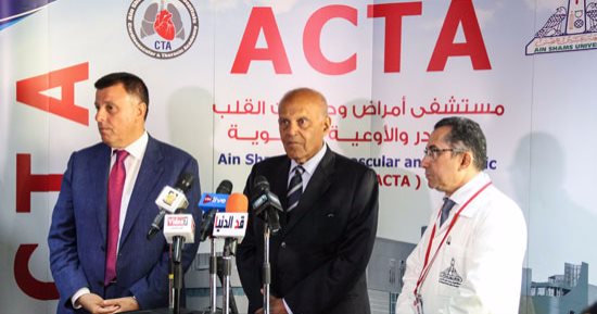 بدأ فعاليات توقيع بروتوكول تعاون بين مستشفى الدمرداش ومركز مجدى يعقوب 