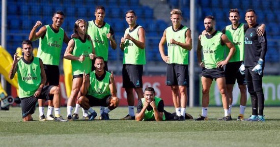 بالصور.. ريال مدريد يختتم استعداداته لمواجهة برشلونة بالسوبر الإسبانى