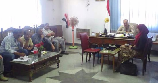 رئيس مدينة أسيوط يعقد لقاء مع نوابه للاستعداد لعيد الأضحى 