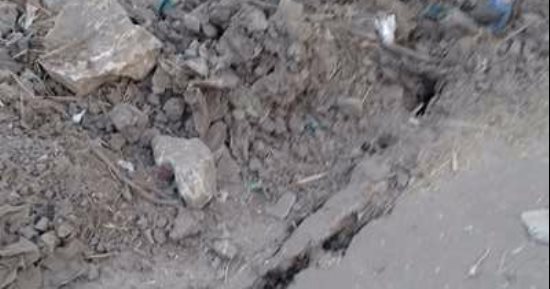 بالصور.. تهالك طريق "الجوابر اللطايفة" بمركز ميت سلسبيل فى الدقهلية
