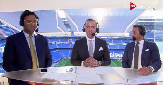 شاهد.. ستوديو "أون سبورت" من قلب البرنابيو قبل كلاسيكو الأرض